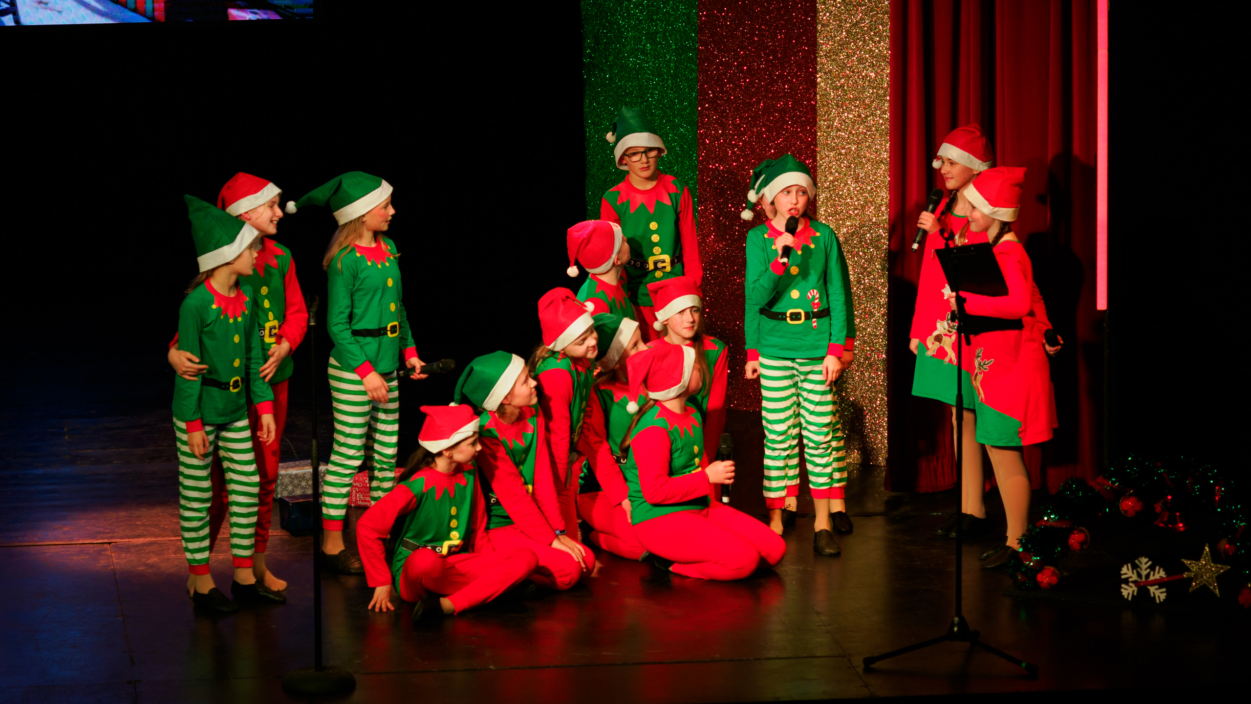 Upstagers Academy showcase performance