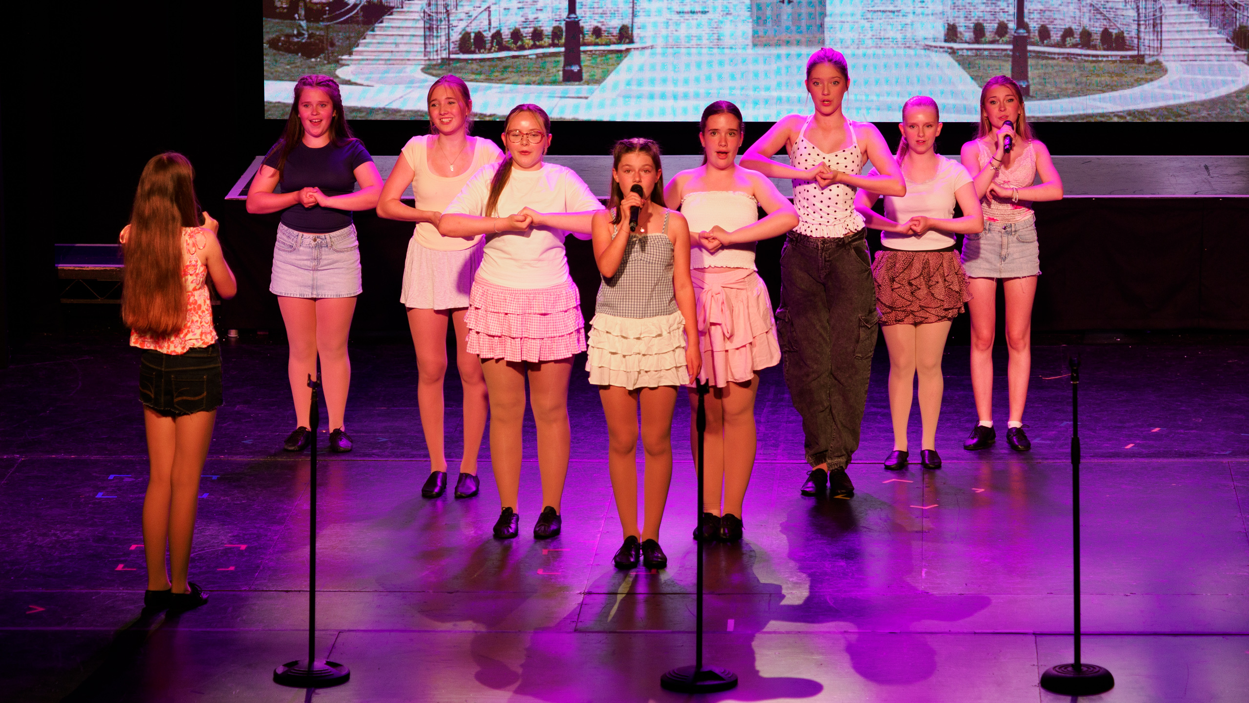 Upstagers Academy showcase performance