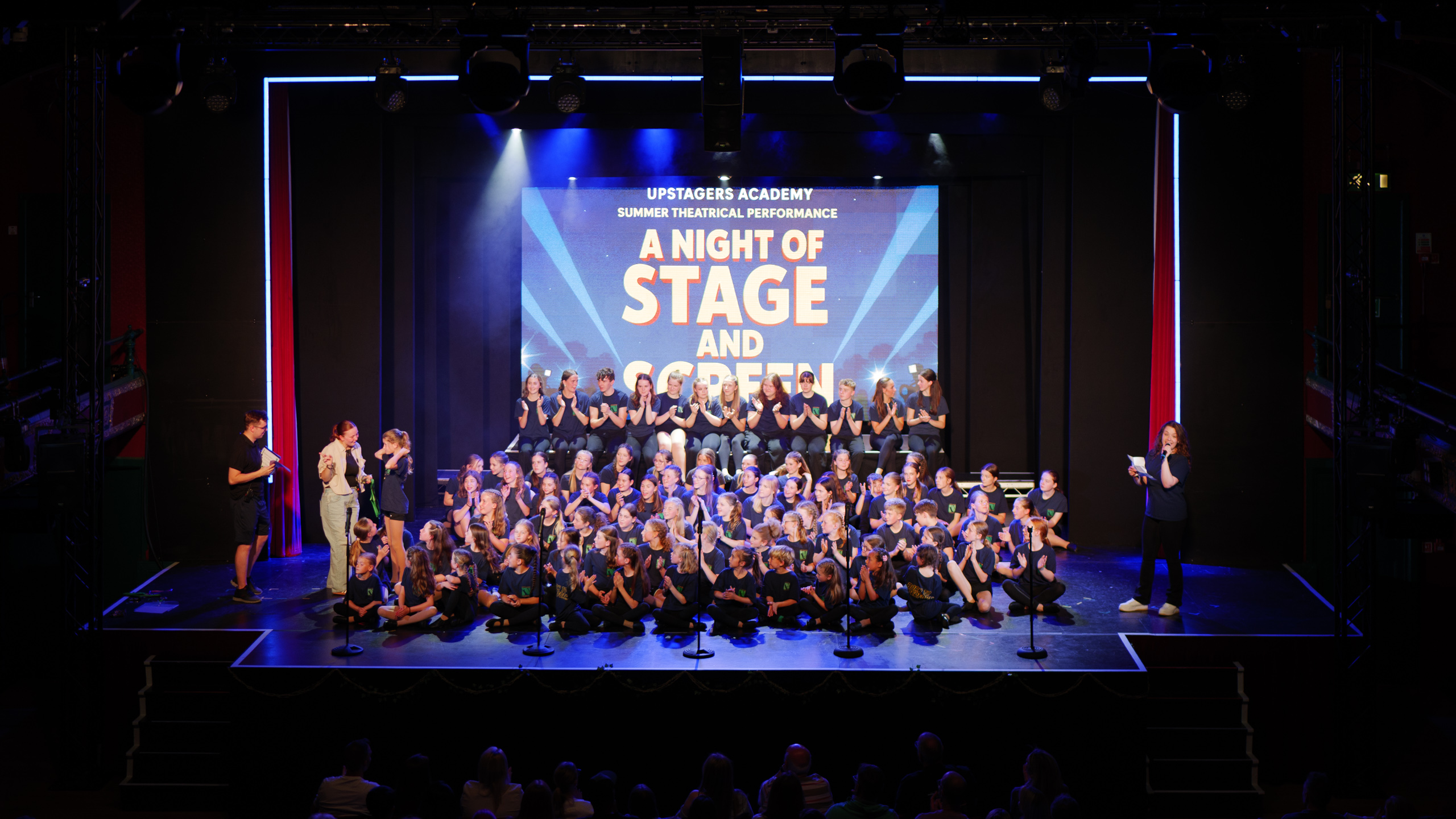 Upstagers Academy showcase performance